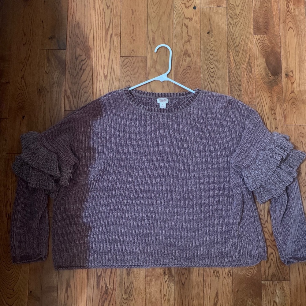 🔮 purple puffy sweater 🔮